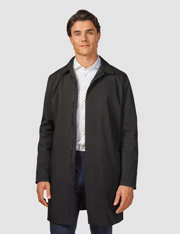 Shaping New Tomorrow - Waterproof Trench Coat - Black - Herren - Größe S