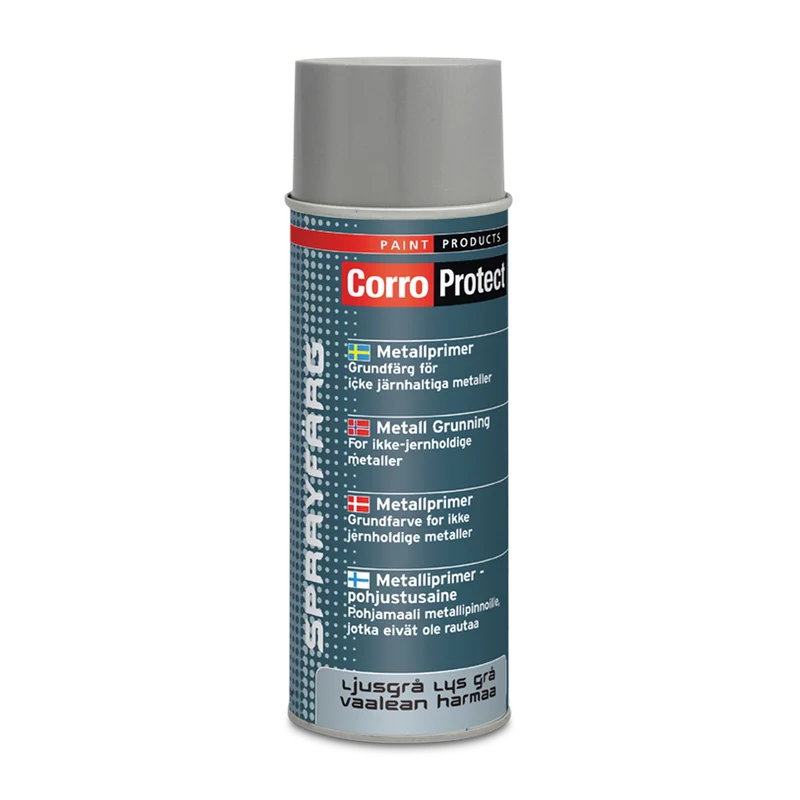CorroProtect Primer Grundfärg Metall Grå 400ml