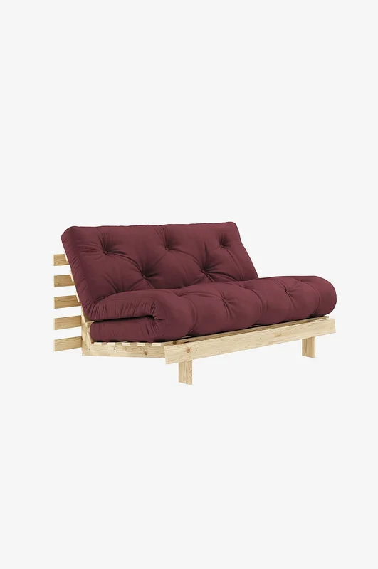 Karup - Sovesofa Roots 140 Rå bund - Rød - Sovesofaer - Fra Homeroom