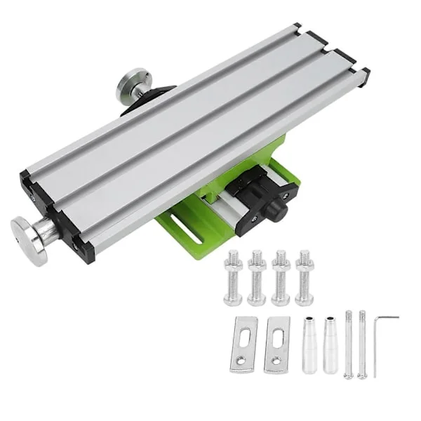 Cross Slide Table High Precision Mini Compound Drill Bench Multifunctional Milling Bench