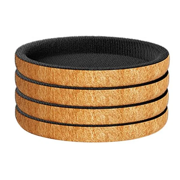 4 pcs Thickened Furniture Moving Pads Reusable Felt Furniture Gliders Table Sofa Leg Moving Sliders Easy to Use 5 Inches