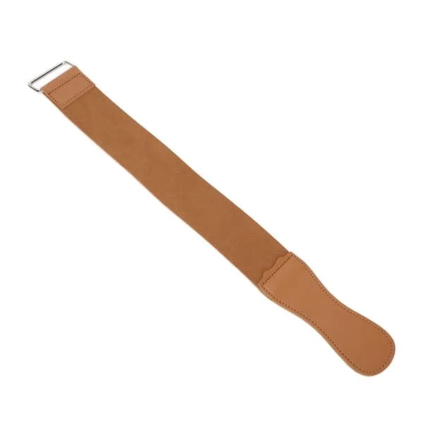 Razorstrop i syntetisk lær - Praktisk profesjonell strop for sliping av barberkniver for menn