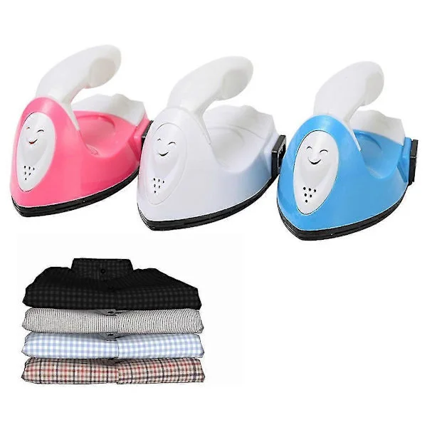 Mini Craft Strykjärn Mini Värmepress Mini Strykjärn Bärbar Praktisk Värmepress Litet Strykjärn med Laddningsbas Tillbehör för Pärlor 1st