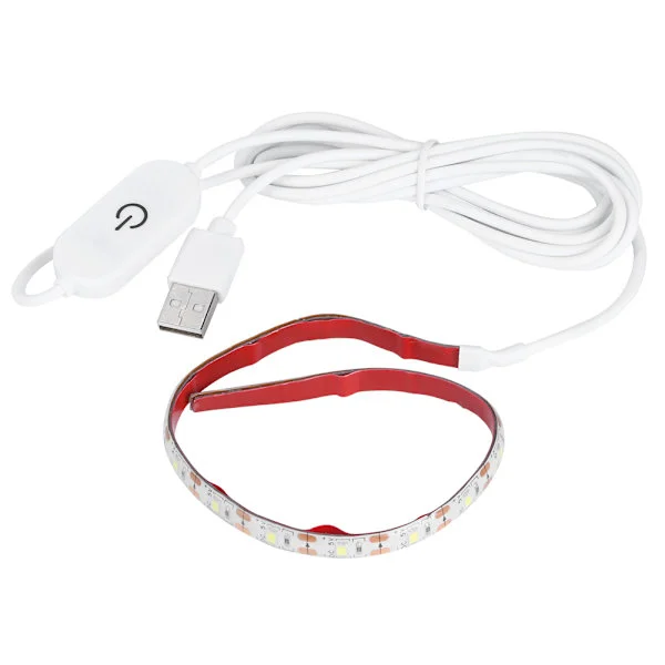Fleksibel USB symaskin 18LED lyslist lyssett øyebeskyttelseslampe for håndverk arbeidsbenk 6500K