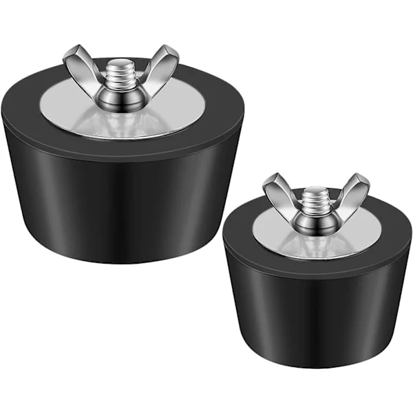 2 st pool vinterplugg, vinterpoolplugg vinterplugg för simbassäng gummi vinterpluggar, 38 mm och 51 mm för simbassänger och spa