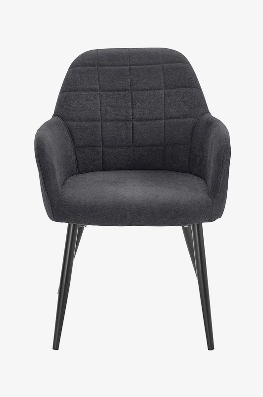 Loft24 - Spisestol med armlene MARA, 2-pk. - Grå - Armstoler - Fra Homeroom