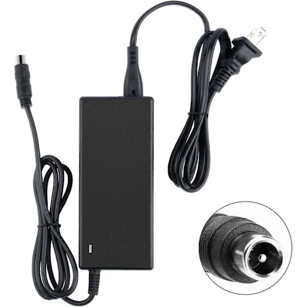 42V 2A Adapter Udskiftning til Segway Ninebot Oplader Xiaomi M365, Bird, Lime, Lime-S, Skip, Spin, Segway Ninebot El-Scooter Oplader til ES1 ES2