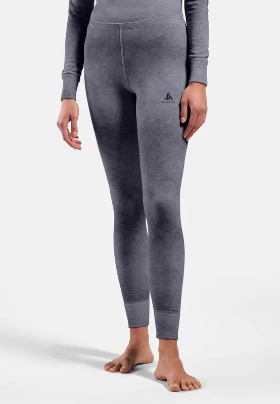 Odlo Active Warm X Pow Base Layer Tights für Damen, L, lila