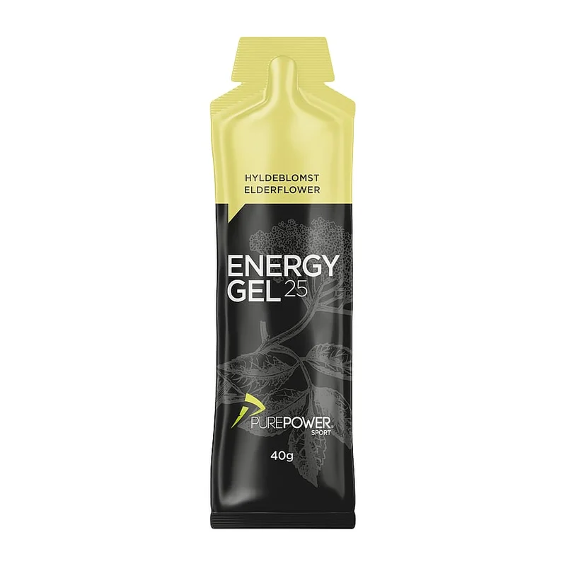 PurePower Energy Gel 40 g Hyldeblomst 40 g, Sport & Velvære, Protein & Energi, Energigel