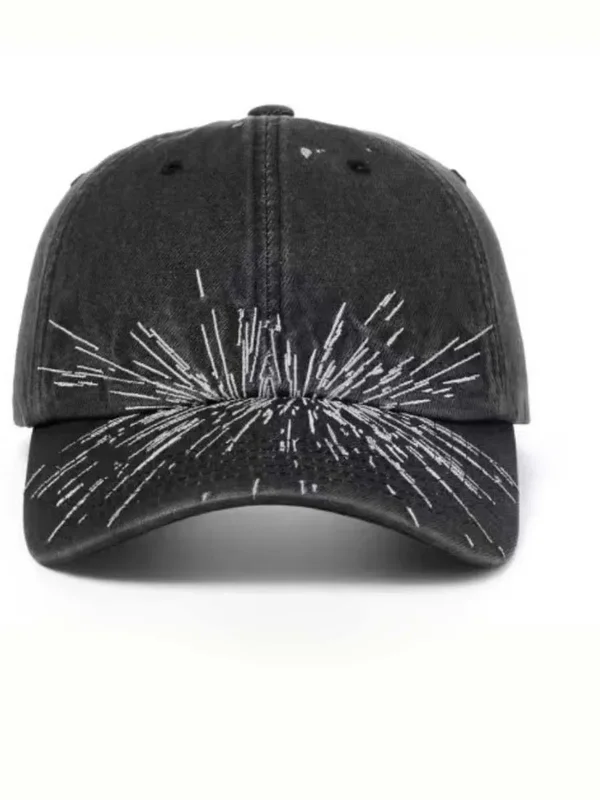 AliExpress - Trendy baseballcap van gewassen katoen in 2 stijlen, met geprinte, verweerde, zachte denim top, vintage pet voor heren & dames