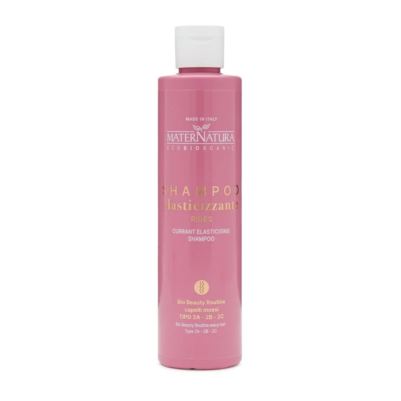 MATERNATURA Shampoo Elasticizzante Capelli Mossi Ribes Nero 250ml - Ricci Definiti