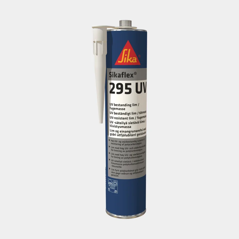 Fogmassa Sika Sikaflex 295 UV, patron, 300 ml, svart