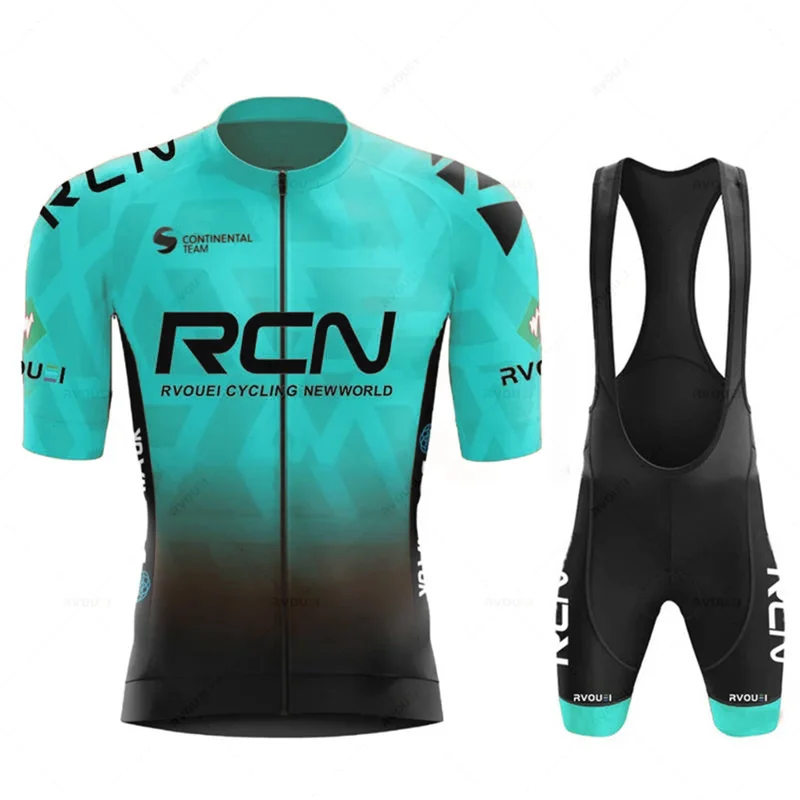 AliExpress - 2026 Rvouei Team Wielertrui Set Zomer Ademend Road Fietspak Rijden Uniform Fiets MTB Kleding Nieuwe Sport Fietsen Kits