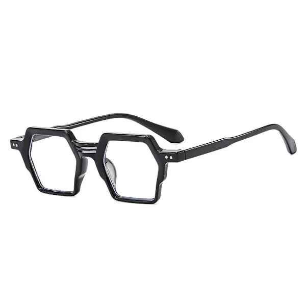 Anti-Blue Light Briller Oversized Briller SORT
