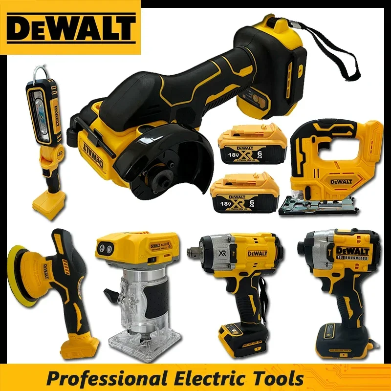 AliExpress - Outils électriques multifonctionnels DEWALT sans fil, sans balais : Meuleuse d'angle, découpeuse, clé électrique, polisseuse, aspirateur,