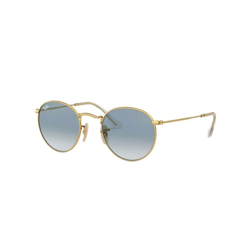 Ray-Ban Round metal - Solglasögon - Guld - RB3447N 001/3F 50