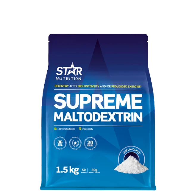 Star Nutrition Supreme Maltodextrin Sportdryck pulver 1,5 kg