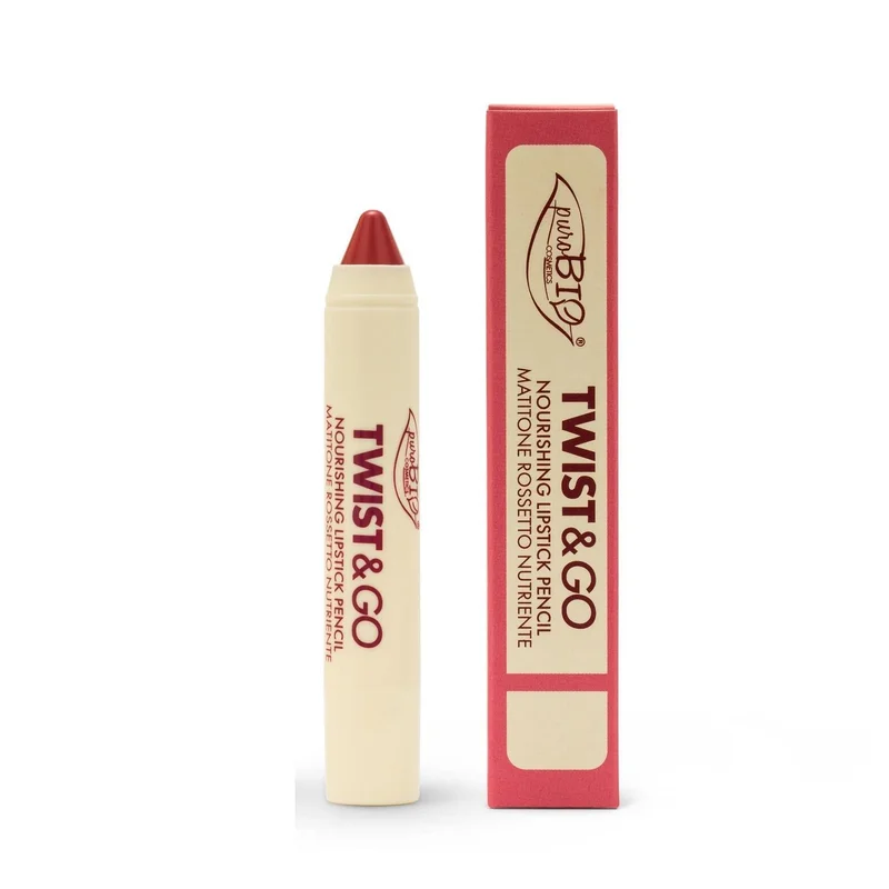 puroBIO TWIST & GO – Nourishing lipstick 503 – Sabbia Rosata 2,9g - Matitone labbra