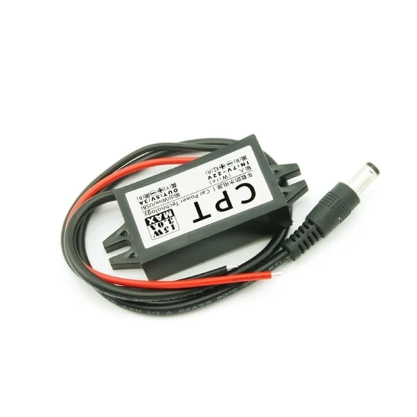 12V till 5V DC-DC Spänningsomvandlare Strömförsörjningsadapter Spänningsregulator Enkel att använda DC5.5 hane
