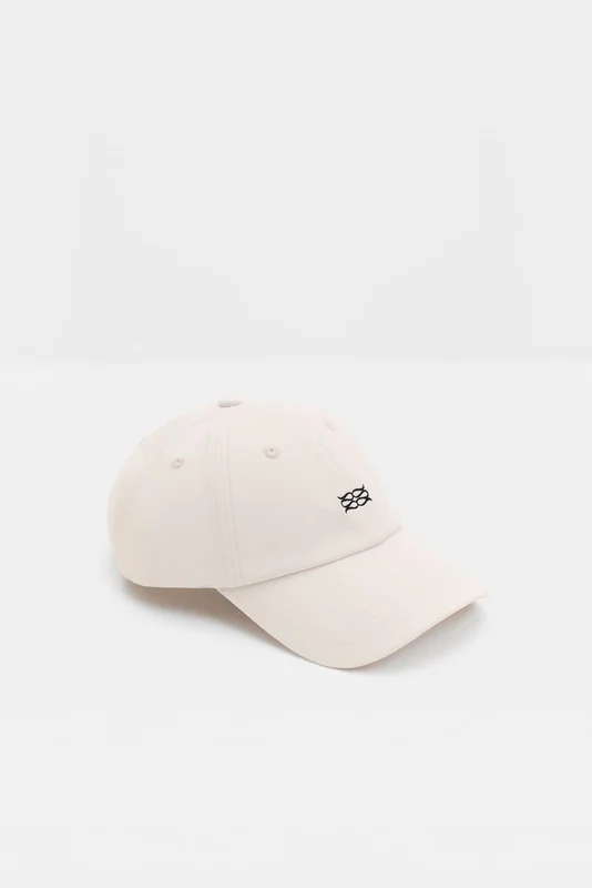 Malina - Malina monogramm-kappe - One Size - Vanilla