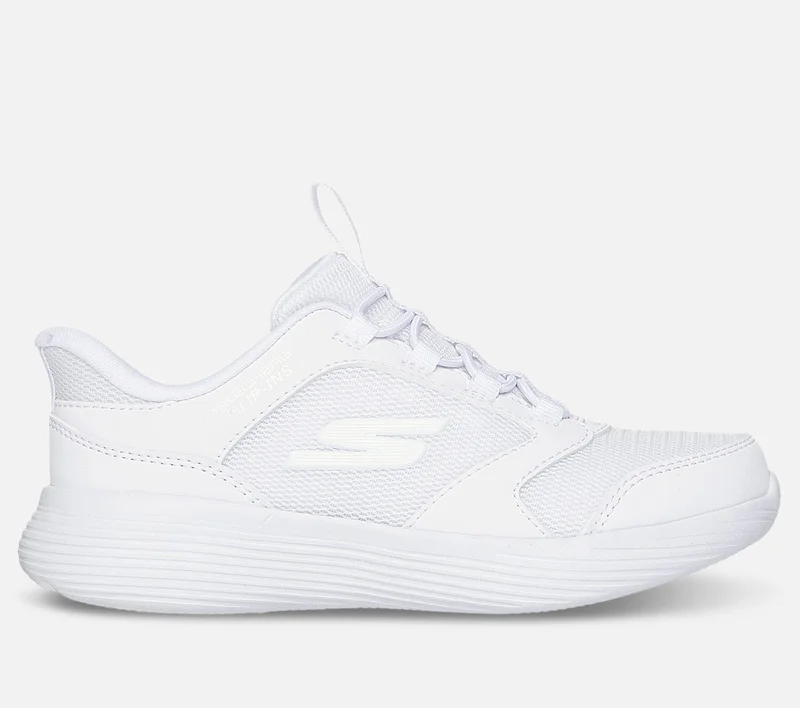 Skechers, Slip-ins: GO RUN 400 V.2 - Turbo-Brisk, 30, Hvid, Dreng