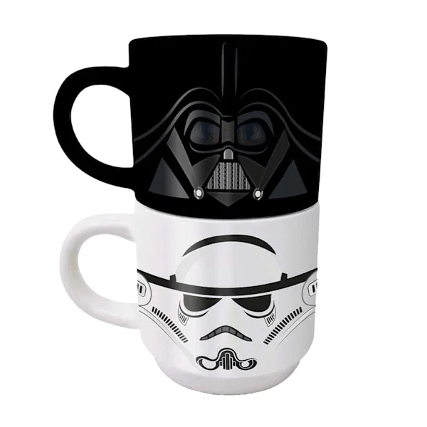 Star Wars Empire Helmets Stapelbar Muggset (2-pack) En Storlek