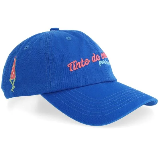 Pica Pica - Blå unconstructed Keps - Tinto De Verano Blue Dad Cap @ Hatstore