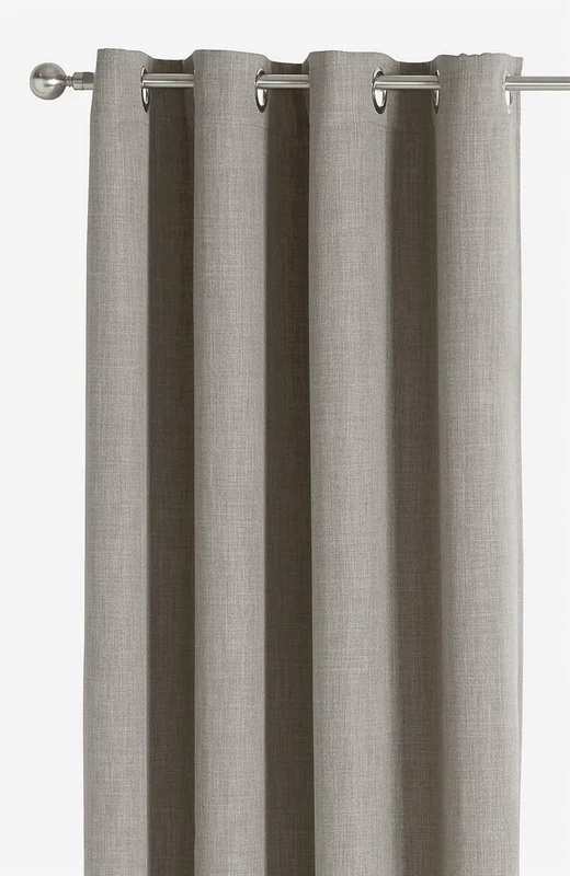 Cellbes of Sweden - Lystett gardin Ellen 2-pack i lys grå i størrelse 140 x 165 cm