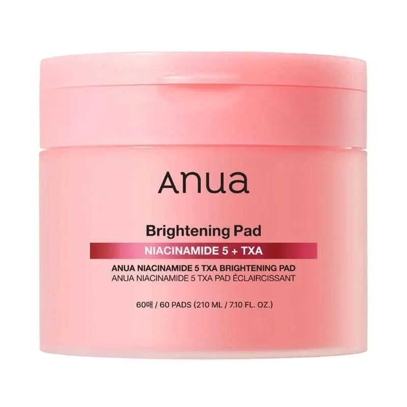 ANUA Viso NIACINAMIDE 5 + TXA Brightening Pad 60pz - Tonico