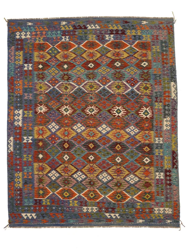 Kelim Afghan Old Style Matot 250X301 Isot Villa