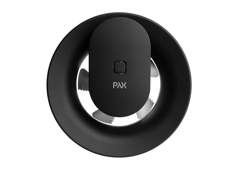 PAX Levante 50 Badrumsfläkt svart, Ventilation