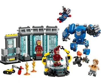 Super Heroes Marvel Iron Mans labb: rustningarnas sal 76315 - LEGO Marvel Iron Mans labb: rustningarnas sal 76315