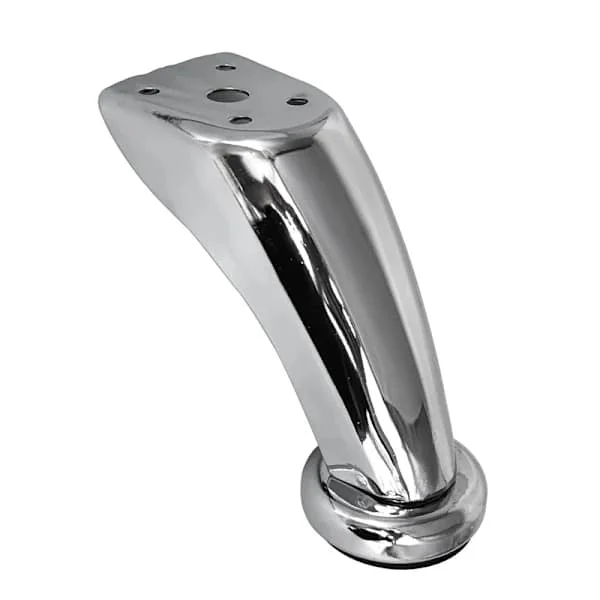 4 pcs Reinforced 9 cm Sofa Legs in Cold Rolled Steel, Furniture Legs, Suitable for Sofa, Chair, Stool