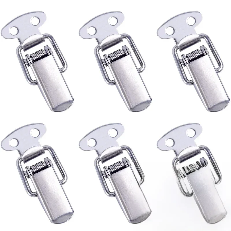 AliExpress - 6/12PCS Toggle Latches Federbelastete Clamp Clip Fall Box Latch Catch Toggle Spannung Lock Hebel Verschluss Verschlüsse kiste Lock Snap