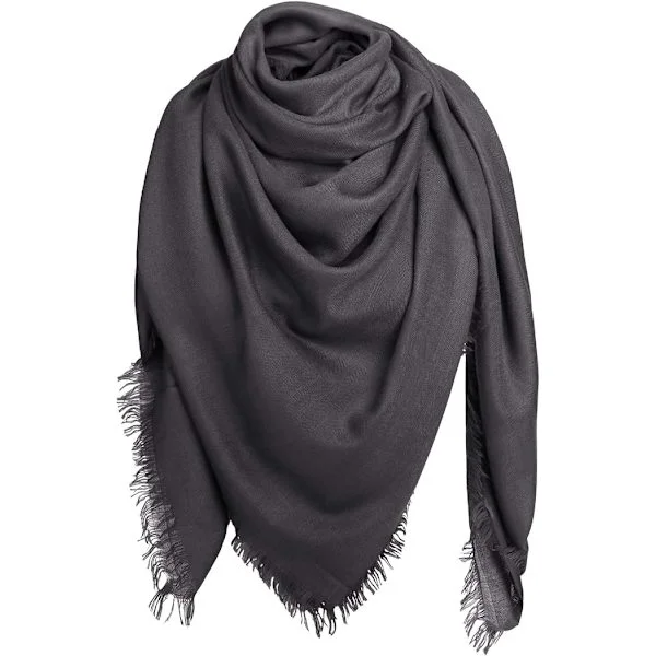 [RM] Women's Scarf Shawl Stole Square Blanket Scarf with Fringes 140 * 140cm