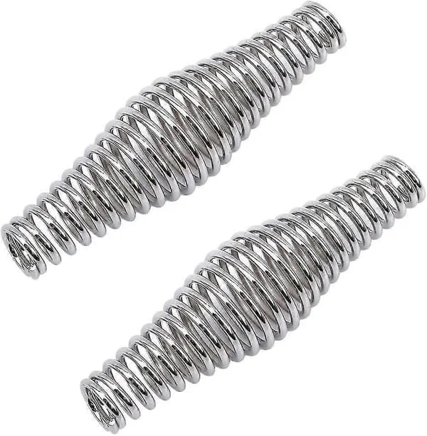 2 Pieces BBQ Spring Handle Heavy Duty Grill Spring Handle for Grills and Baskets Stove Spring Handle Grip Basket Handle Spring