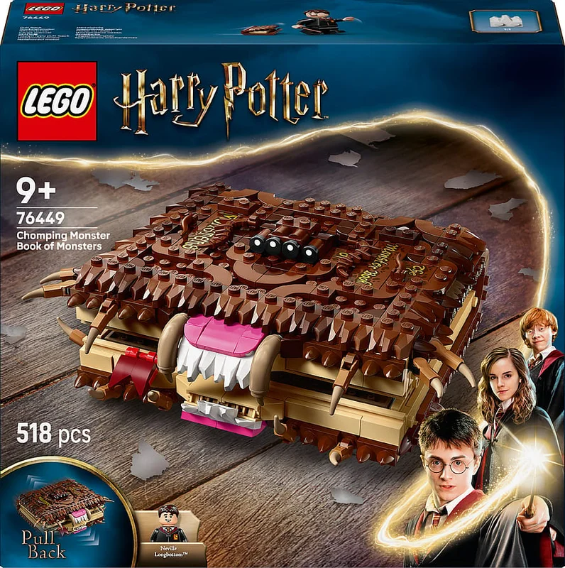Lego Bidende Store Monsterbog Troldmandslegetøj 76449, Børn & Forældre, Motorik & Bevægelse, Klodser Og Stabletårne