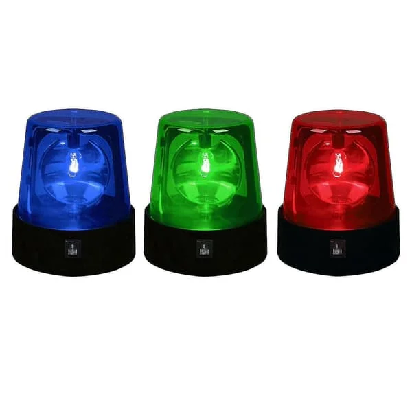 Industrial LED Rotating Strobe Warning Light, Electrical Rotating Signal Lights For Emergencies [DB] Red