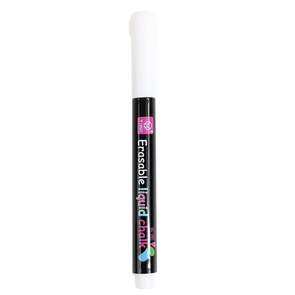 Flytande kritpenna whiteboardpenna VIT VIT Vit