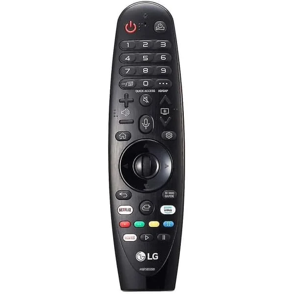 Lg Remote Magic Remote kompatibel med många LG-modeller, snabbknappar för Netflix och Prime Video