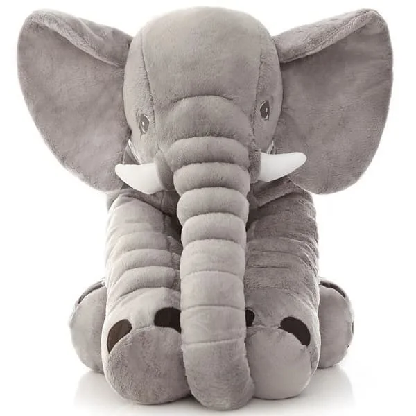40 cm Sweatshirt Elefant Gosedjur, Äventyr Sweatshirt Elefant Leksaker, Elefant Sweatshirt Dekoration för Modiga Barn och Barnrum