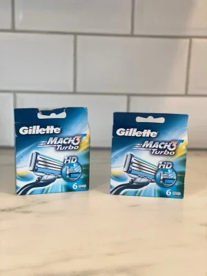 Gillette Mach3 Turbo rakblad 6-pack