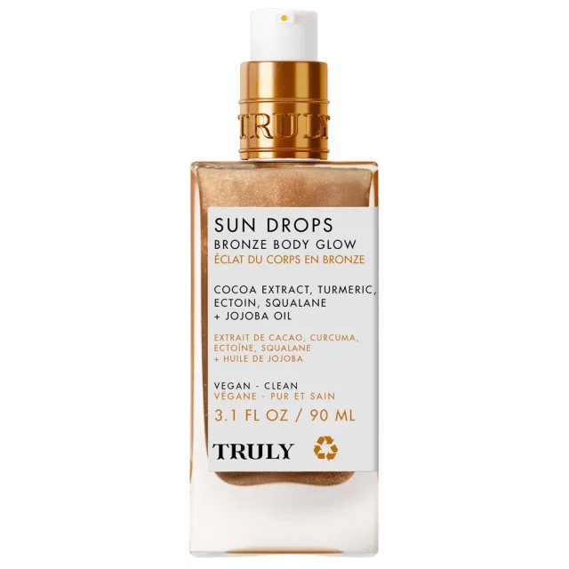 Truly Beauty Sun Drops Body Oil Bodylotion & kroppsoljor Dam 90 ML