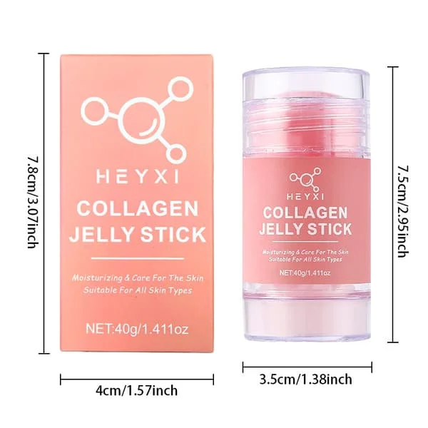 Kollagen Retinol Dag- og Natcreme Stick til Halsen - Opstrammer, Lysner og Fugter (40g)