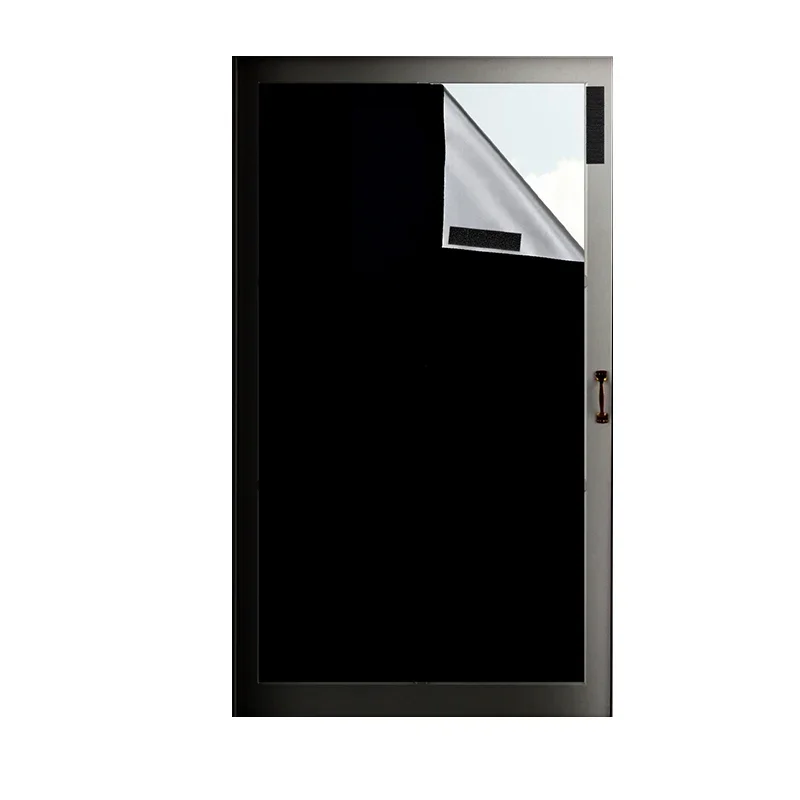 AliExpress - 100 % Verdunkelungsvorhang, dunkelstes Haus, Verdunkelungsfenster, Sichtschutzfolie, Tönung, Anti-Look-Abdeckung, Glasfenster, Tuch, 