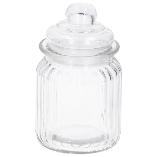Glasskrukke med lokk 0,3 l / Oppbevaringskrukke i glass
