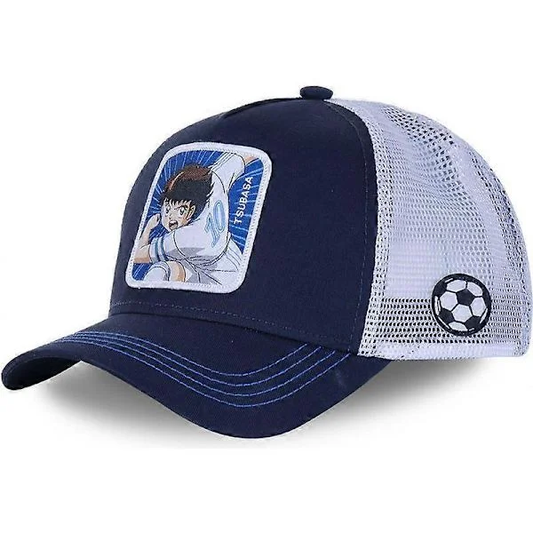 Laadukas Anime Sarjakuva Merkki Snapback Lippis Puuvilla Baseball Lippis Miehet Naiset Hip Hop Isä Verkkohattu Rekkamies Dropshipping Tsubasa 