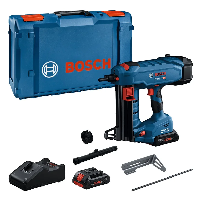 Bosch GNB 18V-40 Akkunaulain akkujen ja laturin kanssa, Koneet