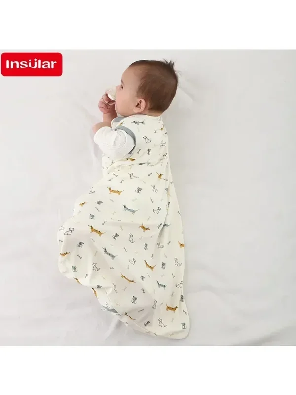 AliExpress - Baby Schlafsack Neugeborenen Baby Anti-schock Schlafsack Pyjamas Baby Pyjamas Licht Zipper Krabbeln Anzug Anti-kick cartoon Tier