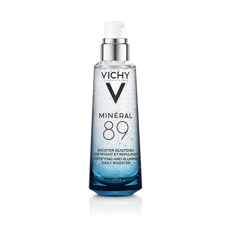 VICHY Mineral 89 Booster quotidiano fortificante e rimpolpante con acido ialuronico 75ml - Siero viso idratante